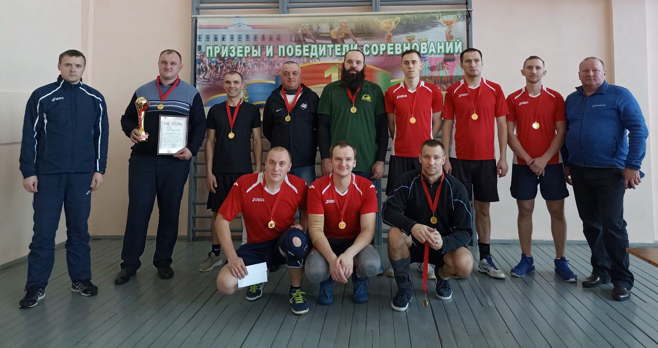 Вчера завершился чемпионат Дрогичинского района по волейболу среди мужских коман