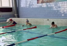 В Дрогичине прошел районный чемпионат по эстафетному плаванию