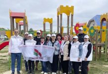 В Дрогичине прошла акция «Жилищно-коммунальное хозяйство и «Белая Русь» – вместе»