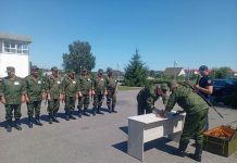 В Дрогичинском районе в рамках плановых учебных сборов с военнообязанными проводятся командно-штабные учения
