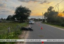 В Дрогичинском районе в ДТП травмирован мотоциклист