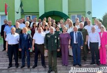 В торжественной обстановке проводили на заслуженный отдых директора Дрогичинского лесхоза Виктора Амбражейчика