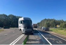 В Дрогичинском районе столкнулись два грузовика