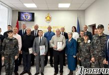Сотрудники уголовного розыска Дрогичинского РОВД отмечают свой профессиональный праздник